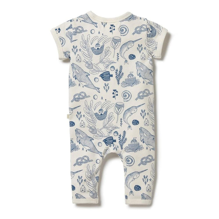 Wilson & Frenchy Organic Zipsuit (Multiple Variants) - Naked Baby Eco Boutique