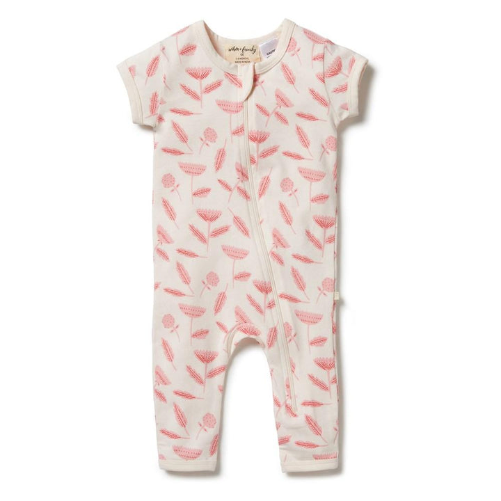 Billie Fleur / Newborn Wilson & Frenchy Organic Zipsuit (Multiple Variants) - Naked Baby Eco Boutique