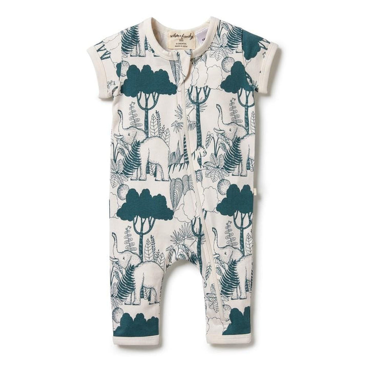Wild Wilderness / Newborn Wilson & Frenchy Organic Zipsuit (Multiple Variants) - Naked Baby Eco Boutique