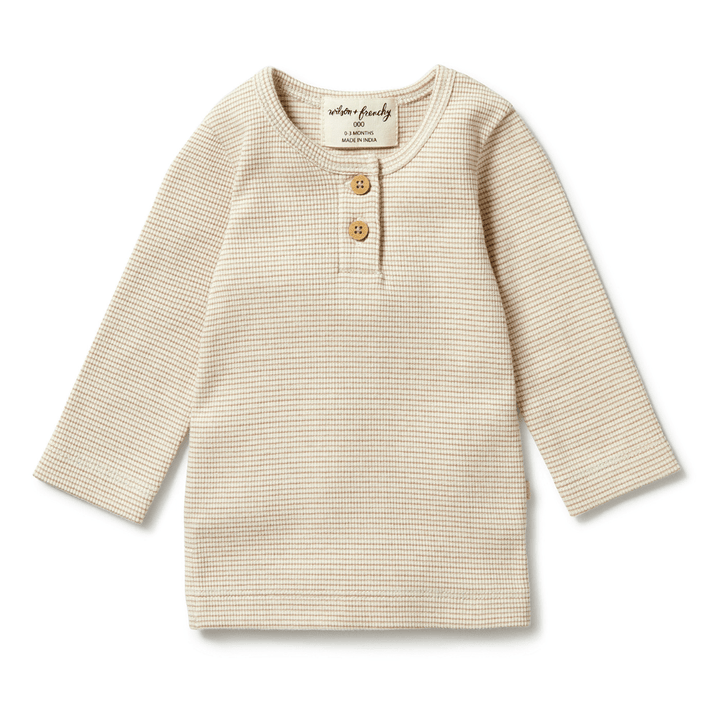 Wilson-And-Frenchy-Organic-Stripe-Rib-Henley-Top-Nougat-Naked-Baby-Eco-Boutique