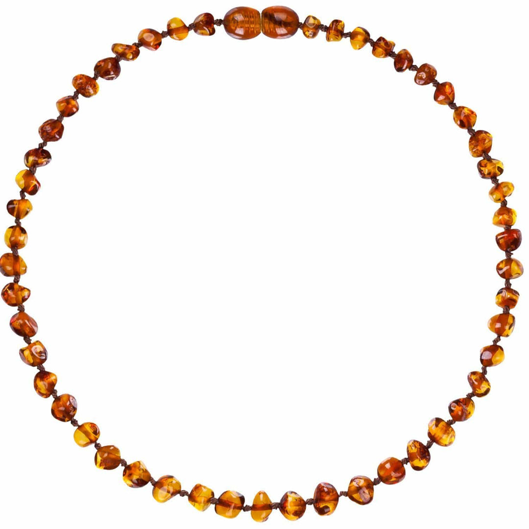 Bambeado's Amber Teething Necklace Pack for soothing teething discomfort.