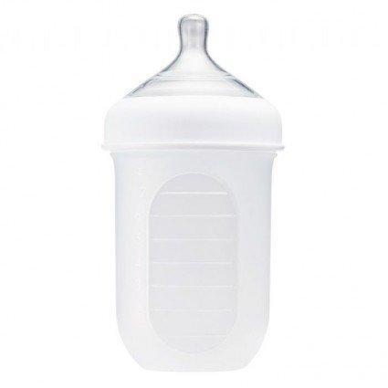 8 oz Boon NURSH Silicone Baby Bottle - Single - Naked Baby Eco Boutique