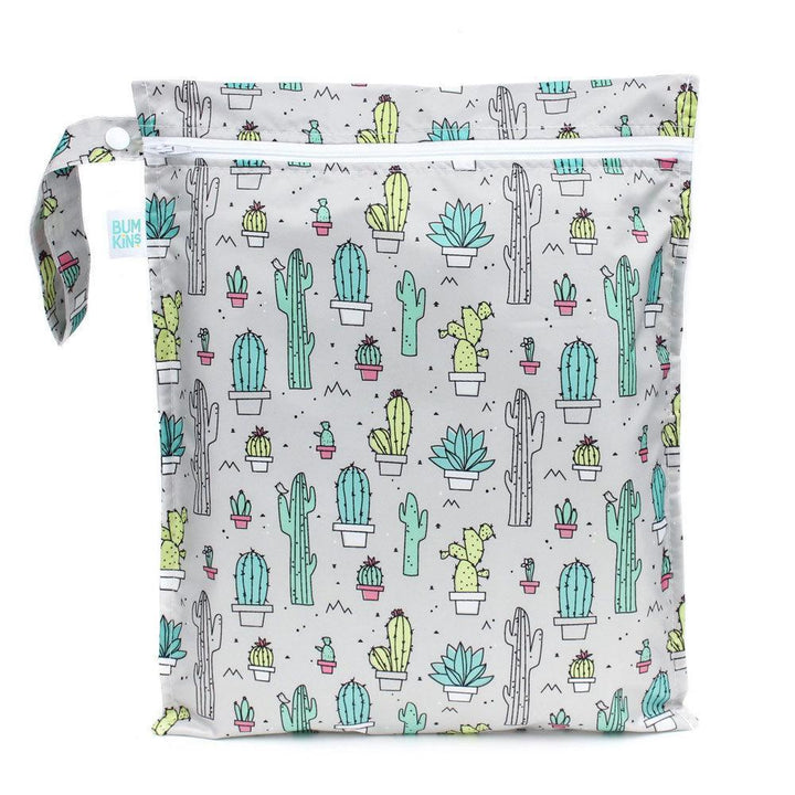 Cacti Bumkins Wet Bags (Multiple Variants) - Naked Baby Eco Boutique