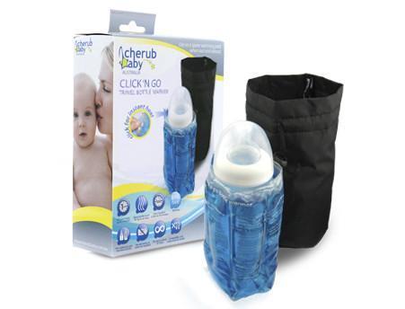 Cherub Baby Click N Go Travel Bottle Warmer - Naked Baby Eco Boutique
