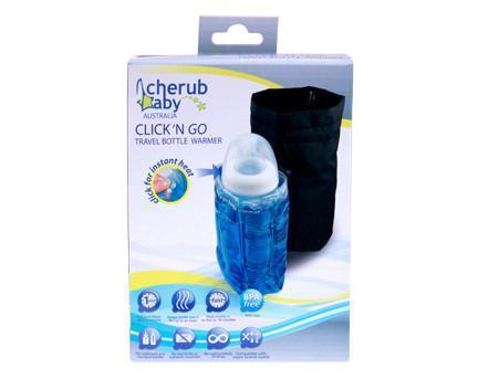 Cherub Baby Click N Go Travel Bottle Warmer - Naked Baby Eco Boutique