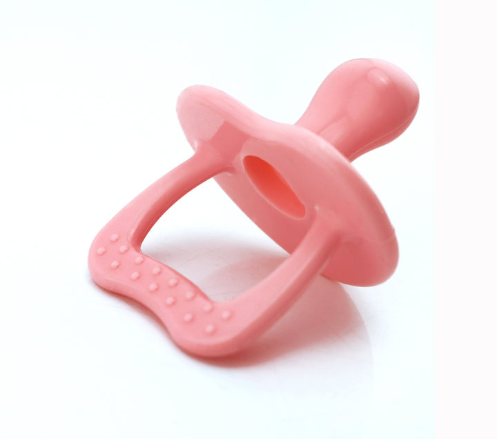 Pink Haakaa Silicone Orthodontic Dummy - Naked Baby Eco Boutique