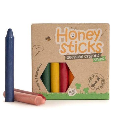 Default Honeysticks Thins Beeswax Crayons - Naked Baby Eco Boutique
