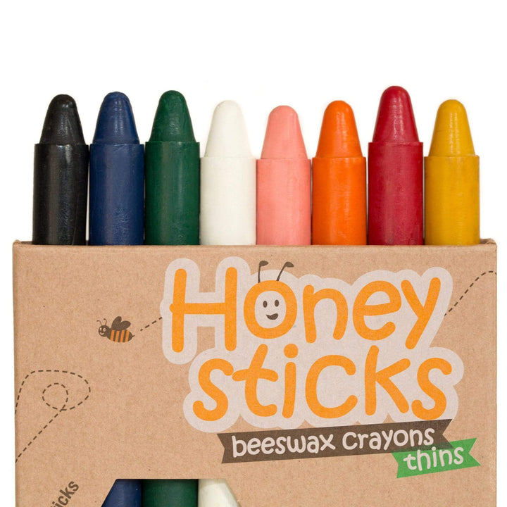 Default Honeysticks Thins Beeswax Crayons - Naked Baby Eco Boutique