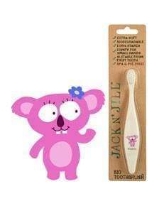 Pink Koala Jack N' Jill Biodegradable Toothbrush (Multiple Variants) - Naked Baby Eco Boutique