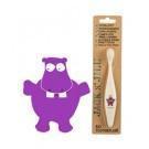 Purple Hippo Jack N' Jill Biodegradable Toothbrush (Multiple Variants) - Naked Baby Eco Boutique