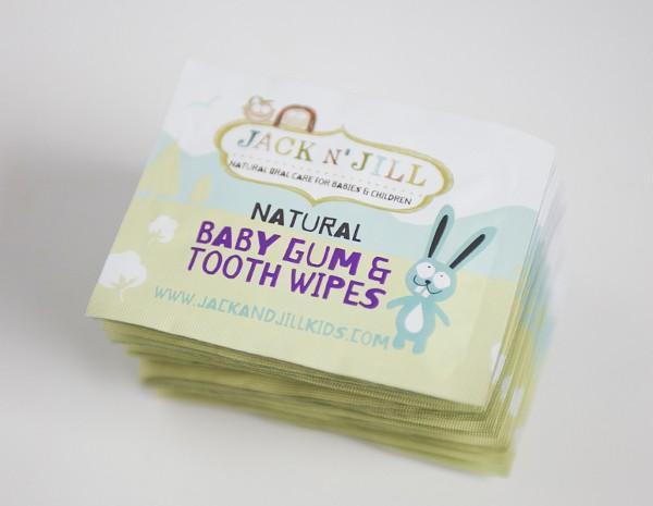 Jack N' Jill Natural Baby Tooth & Gum Wipes - Naked Baby Eco Boutique