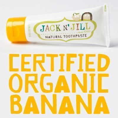 Banana Jack N' Jill Natural Toothpaste (Multiple Variants) - Naked Baby Eco Boutique