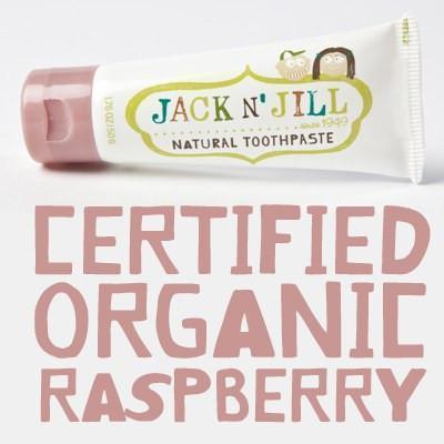 Raspberry Jack N' Jill Natural Toothpaste (Multiple Variants) - Naked Baby Eco Boutique