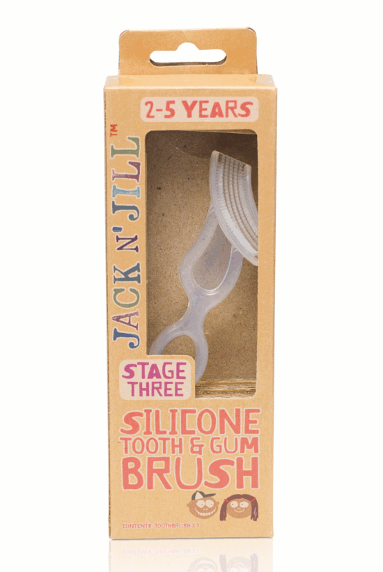 Jack N' Jill Silicone Tooth & Gum Brush - Naked Baby Eco Boutique