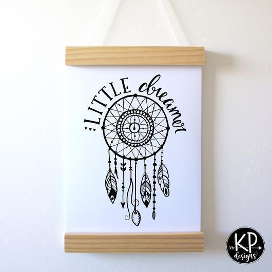 KP Designs A4 "Little Dreamer" Print - Naked Baby Eco Boutique