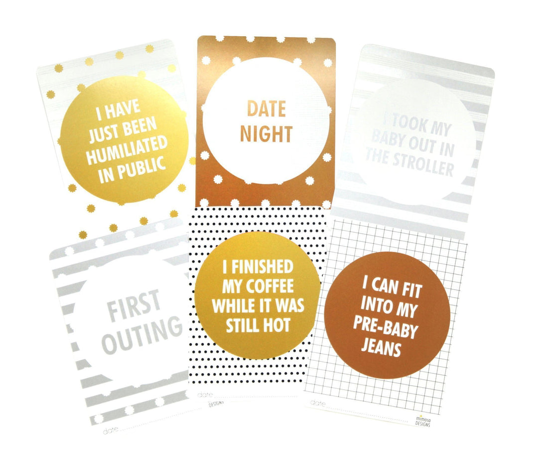 Mimosa Designs Mummy Milestone Cards - Naked Baby Eco Boutique