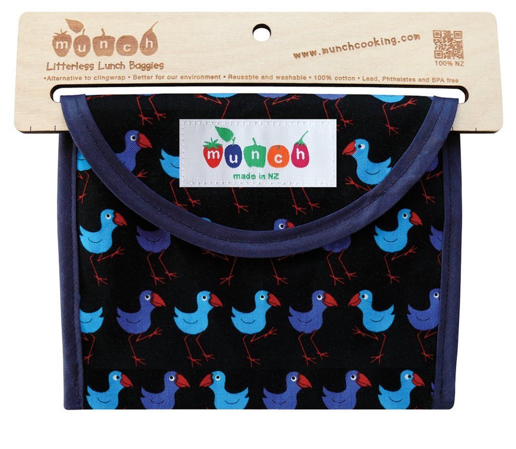 Bird Munch Reusable Lunch Bags - Naked Baby Eco Boutique