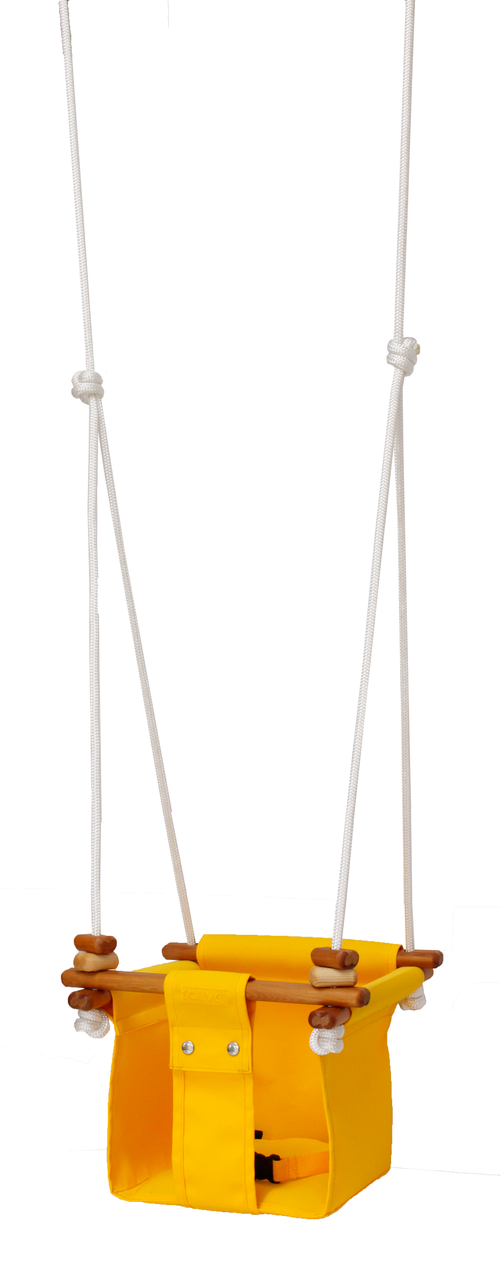 Solvej Baby & Toddler Swing - Kowahi Yellow - Naked Baby Eco Boutique