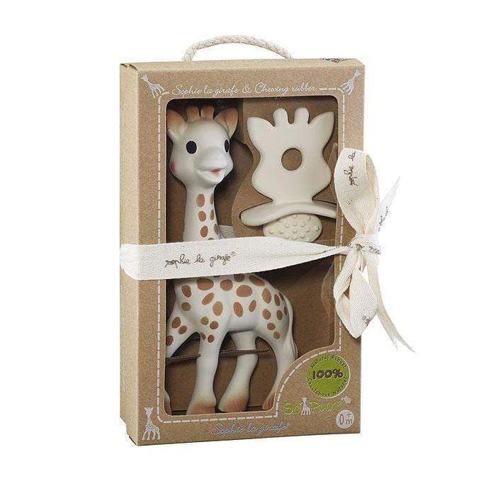 Sophie the Giraffe and So'Pure Natural Teether Set - Naked Baby Eco Boutique