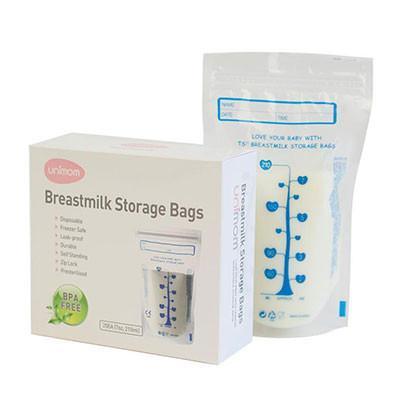 30 Bags/Box Unimom Breast Milk Storage Bags - Naked Baby Eco Boutique